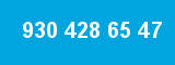 930 428 65 47 930 428 65 47